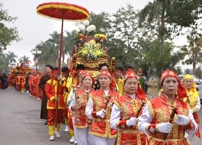 Nam Định: Đặc sắc nghi lễ “rước nước, tế cá” (4/2/2023)